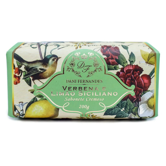Sabonete em Barra Verbena e Limão Siciliano - DoceLar Loja