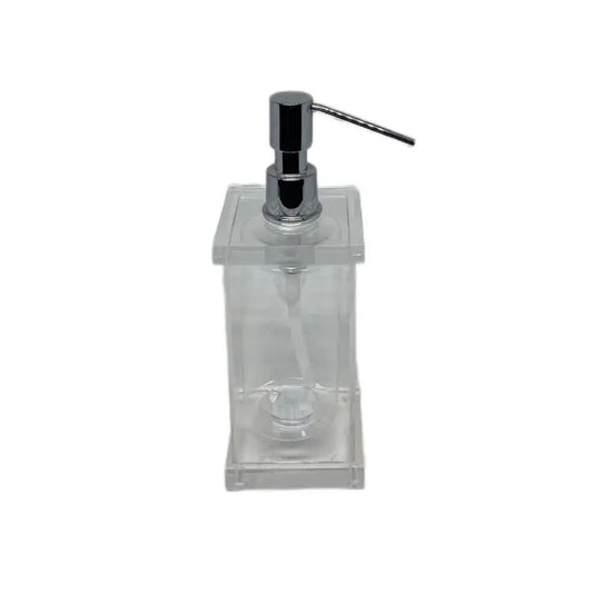 PORTA SABONETE LIQUIDO TRANSPARENTE CHARM DUO