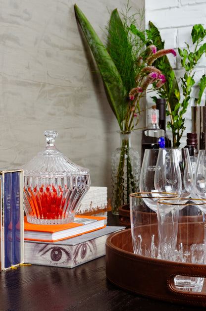 Potiche de Cristal Renaissance - DoceLar Loja