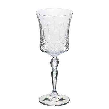 Cj 6 Taças Lapidado p/Água Grace 300ml - DoceLar Loja