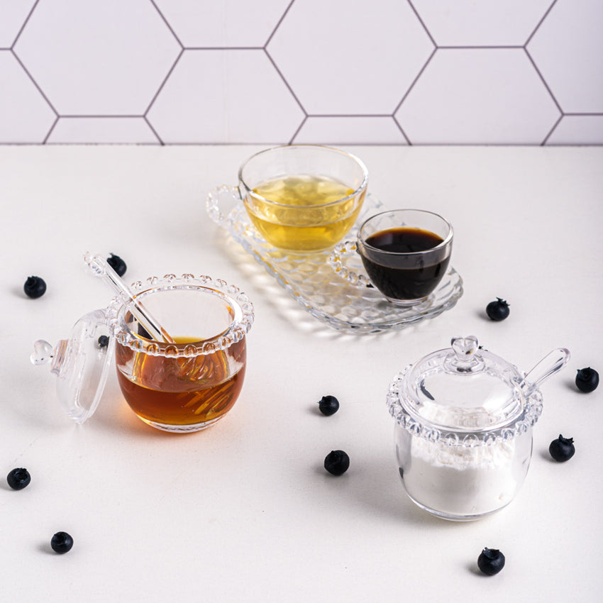 Travessa de Cristal Bubble - DoceLar Loja