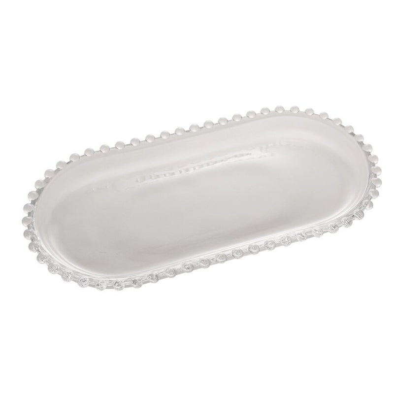 Travessa Oval Cristal Pearl - DoceLar Loja