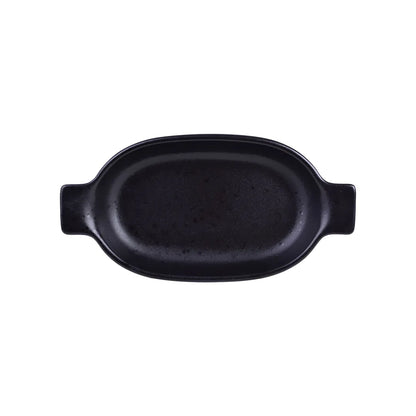 Travessa Oval em Faiança com Alça - DoceLar Loja