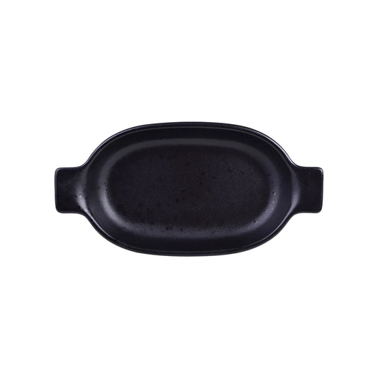 Travessa Oval em Faiança com Alça - DoceLar Loja