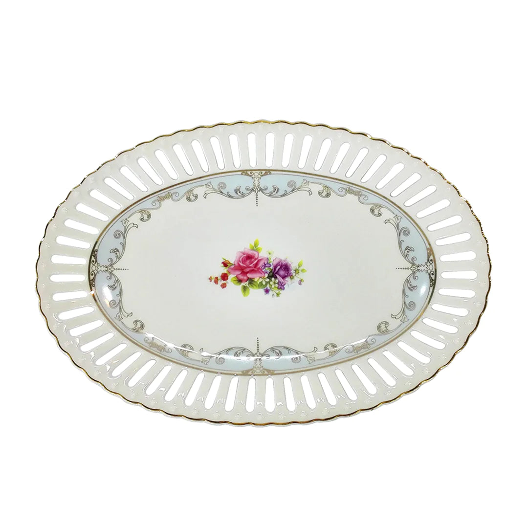 Travessa Oval New Bone China - DoceLar Loja