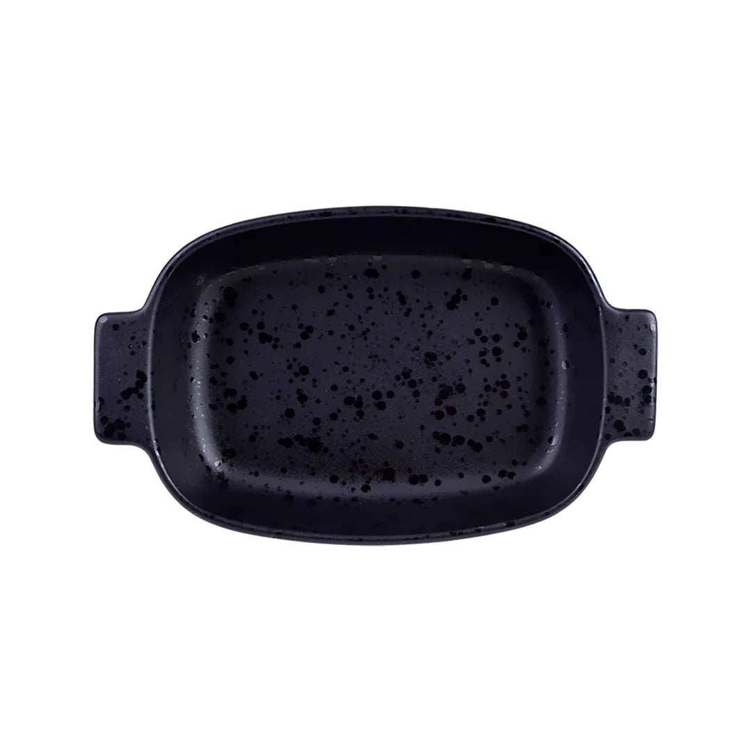 Travessa Retangular em Faiança com Alça - DoceLar Loja