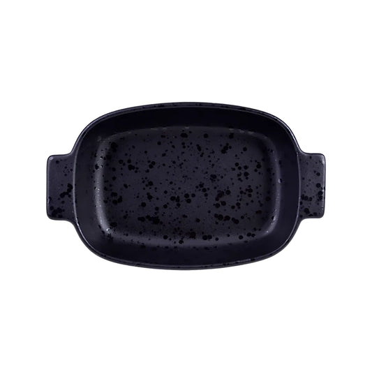 Travessa Retangular em Faiança com Alça - DoceLar Loja