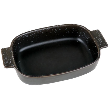 Travessa Retangular em Faiança com Alça - DoceLar Loja