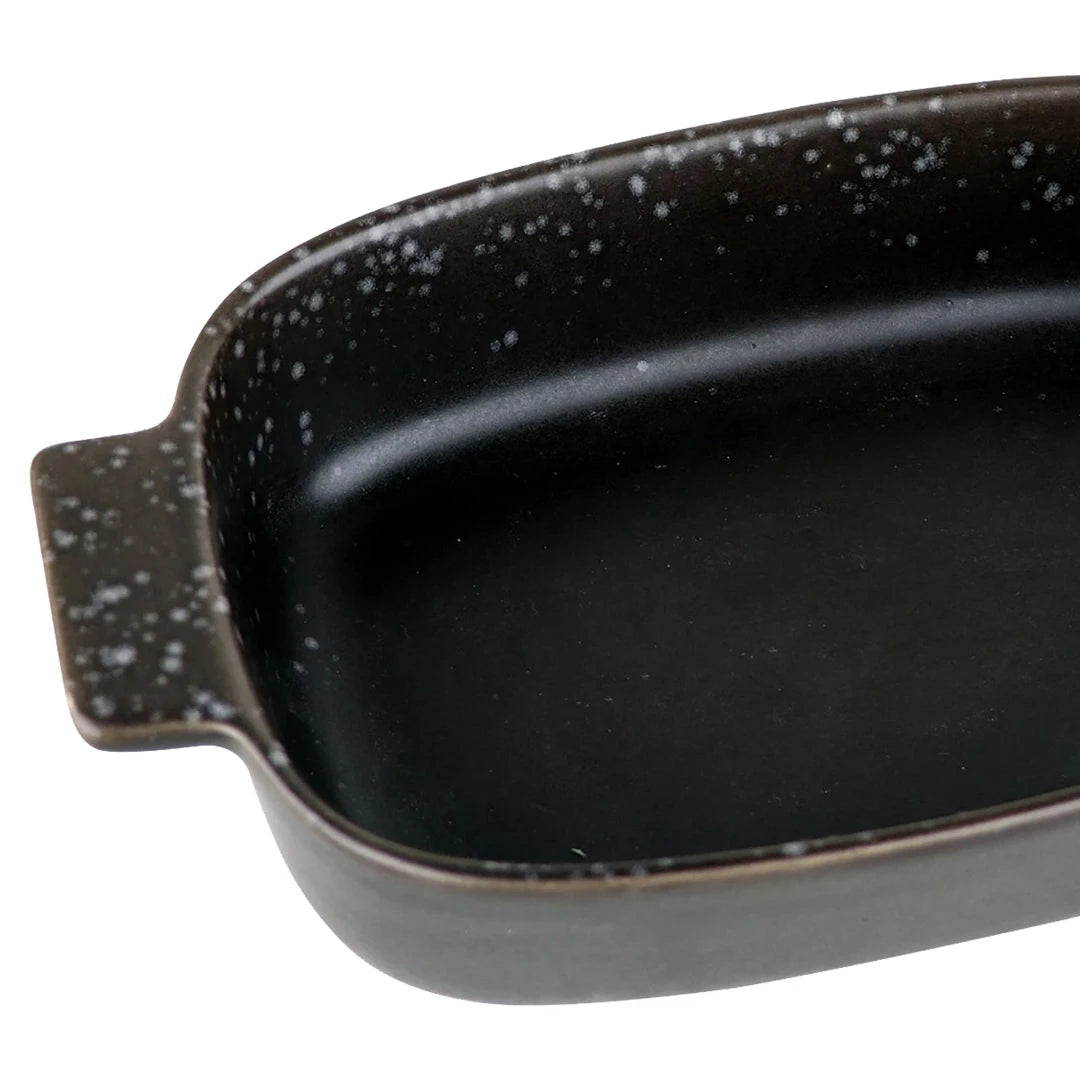 Travessa Retangular em Faiança com Alça - DoceLar Loja