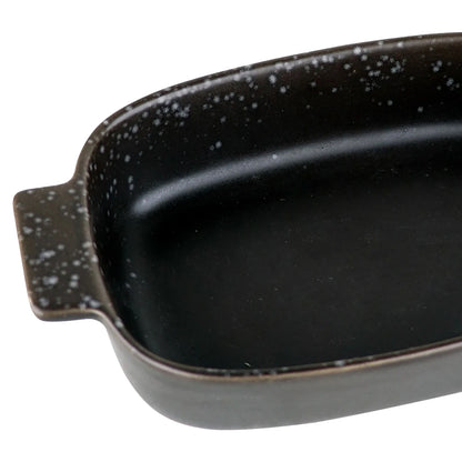 Travessa Retangular em Faiança com Alça - DoceLar Loja