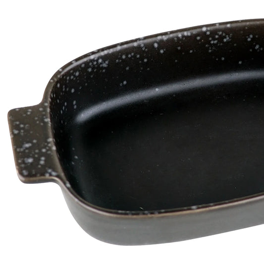 Travessa Retangular em Faiança com Alça - DoceLar Loja