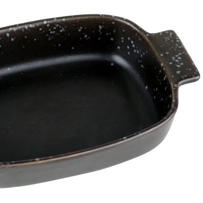 Travessa Retangular em Faiança com Alça - DoceLar Loja