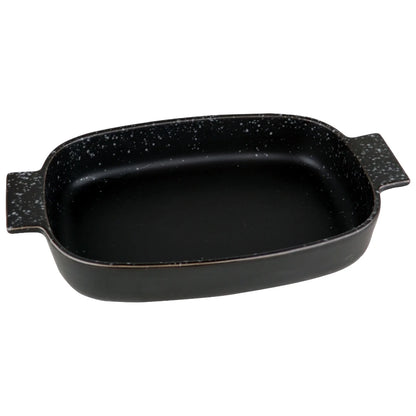 Travessa Retangular em Faiança com Alça - DoceLar Loja