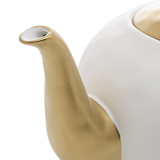 Bule de Chá Porcelana Dubai - DoceLar Loja