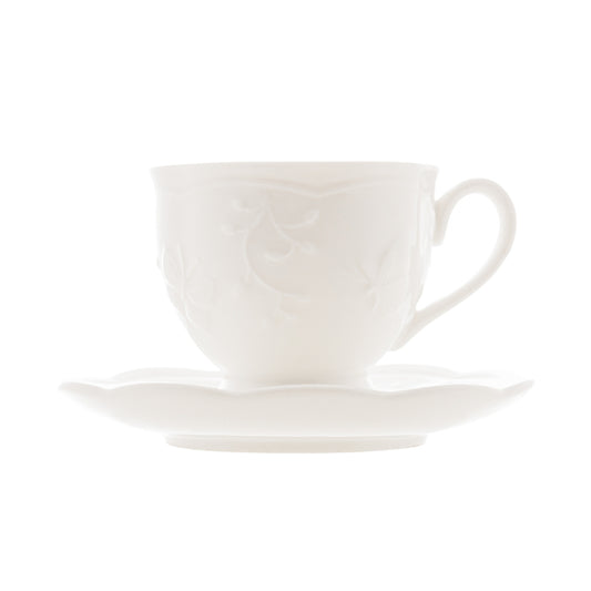 Xícara de Café de Porcelana Butterfly Flower - DoceLar Loja